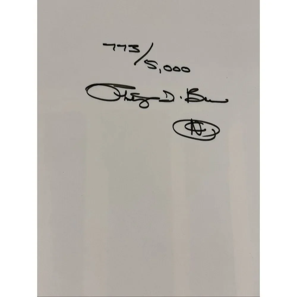 Tar Heel Tradition 100 Years of Sports at Carolina Autographed #773/5000 -1988